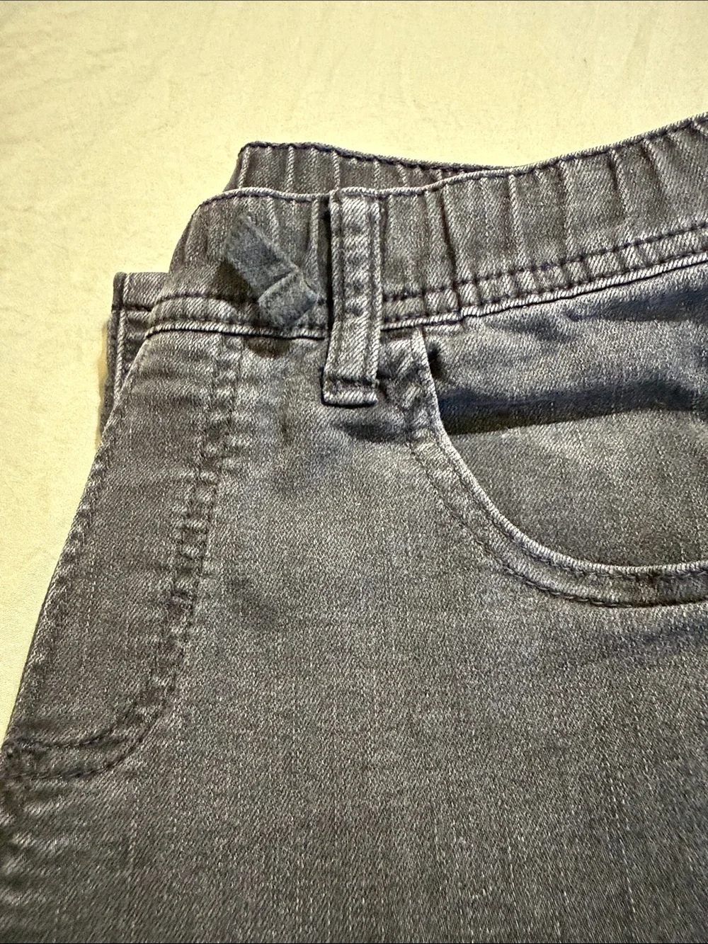 GAP Boy’s XL  Charcoal Stretch slim